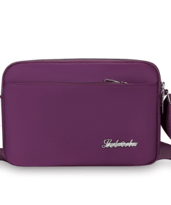 Simple canvas crossbody shoulder bag for day trips