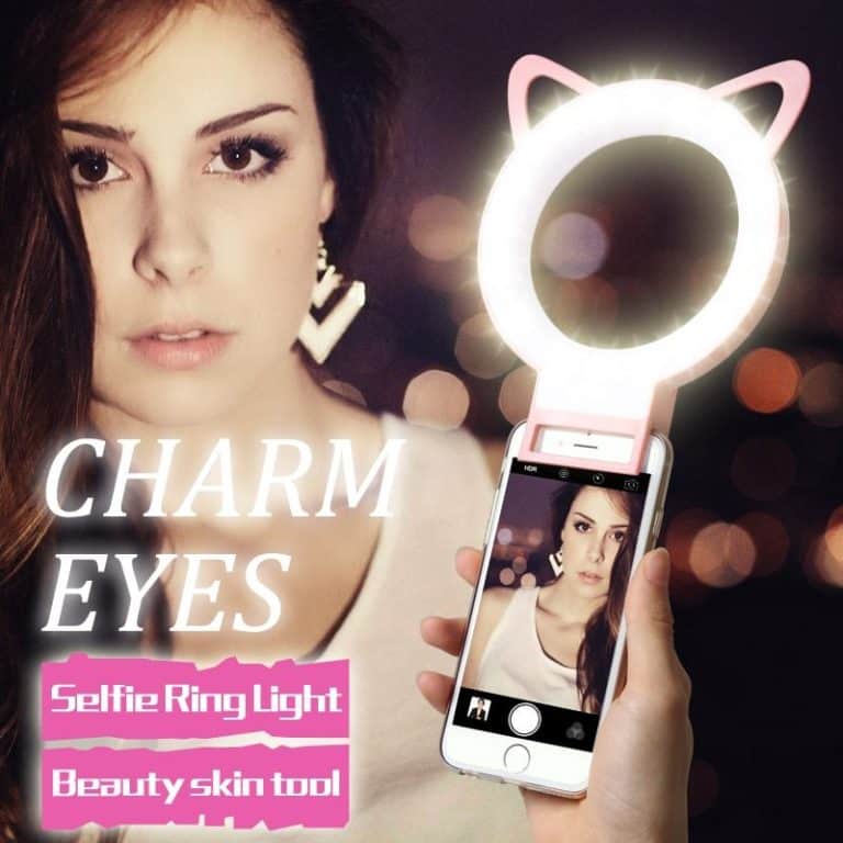 Compatible with Apple, Led Ring Light Selfie Lamp Usb Para Celular Fotografia Photo Studio Lighting For 5S Iphone7 Plus Samsu