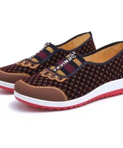 Women's soft soled anti-slip cloth walking shoes