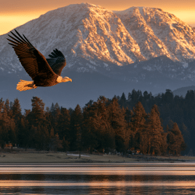 Jackie bald eagle Big Bear Lake featured travel image