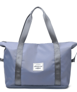 Large capacity portable travel duffel bag for men
