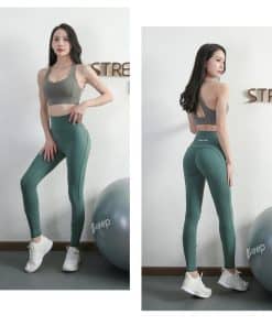 Women's stretch high waist quick drying yoga pants