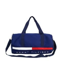 Travel duffel luggage bag with separate shoe compartment