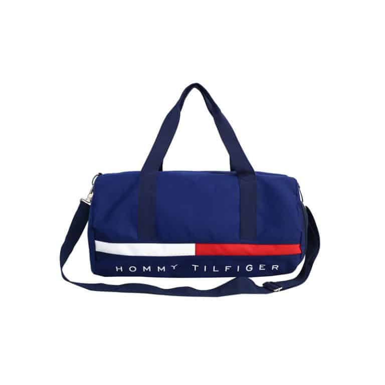 Travel duffel luggage bag with separate shoe compartment
