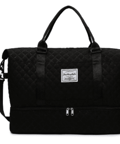 Large capacity carry-on weekender overnight duffle bag