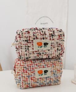 Travel makeup and cosmetic storage organizer pouch