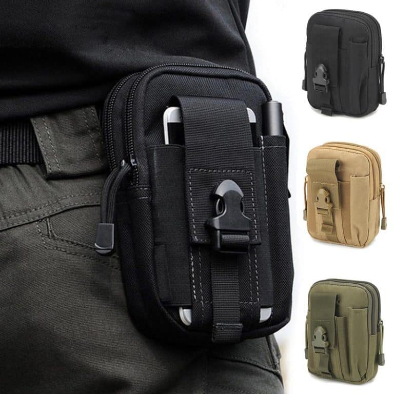 Waterproof hidden travel money belt waist wallet