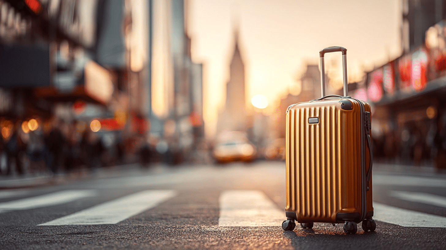 Photorealistic travel scene illustrating how to pack a carry on — How to Pack a Carry On: 9 Genius Space-Saving Tips