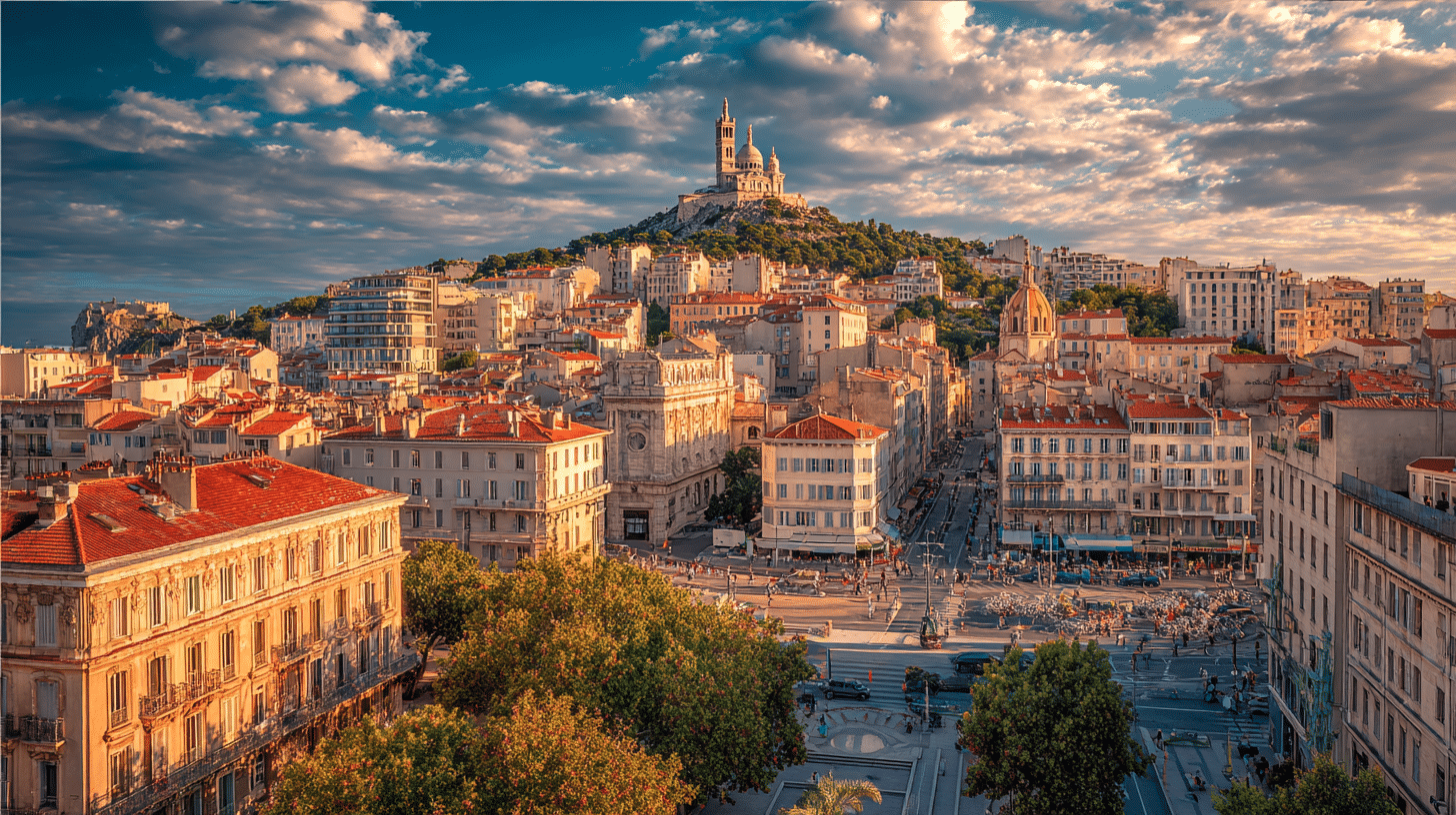 Photorealistic travel scene illustrating marseille france — Marseille France: 9 Unforgettable Travel Secrets