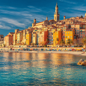 Photorealistic travel scene illustrating south of france — South of France: 10 Dazzling Spots to Explore