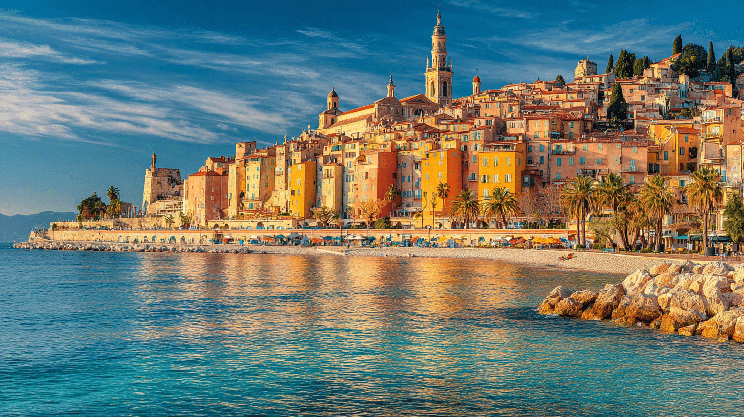 Photorealistic travel scene illustrating south of france — South of France: 10 Dazzling Spots to Explore