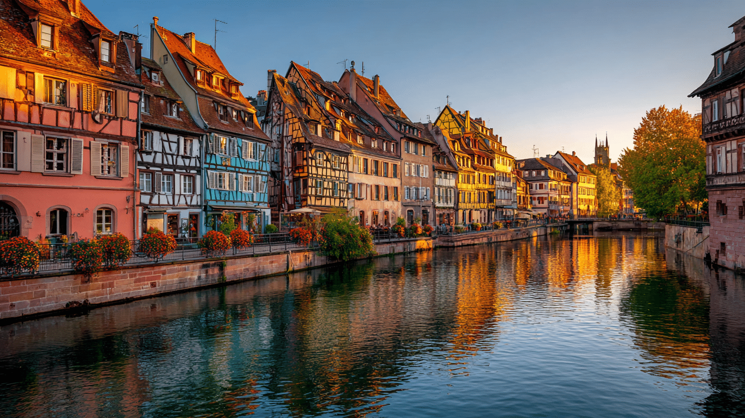Photorealistic travel scene illustrating strasbourg france — Strasbourg France: 9 Unforgettable Travel Secrets
