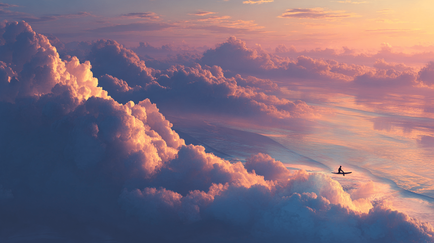 Photorealistic travel scene illustrating surf rider — Surf Rider: 7 Epic Reasons to Ride the Waves