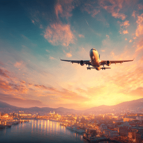 Photorealistic travel scene illustrating can h 1b travel after layoff — Can H 1B Travel After Layoff? 7 Smart Tips