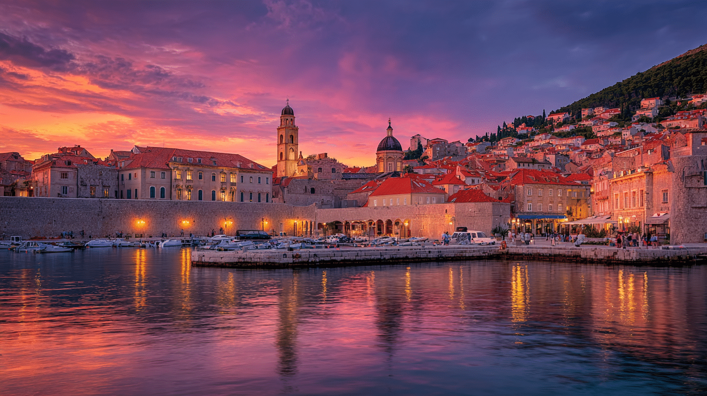Photorealistic travel scene illustrating croatia vs france — Croatia vs France: 7 Epic Travel Wins Compared