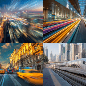 Photorealistic travel scene illustrating how fast does a bullet travel — How Fast Does a Bullet Travel? 5 Surprising Facts