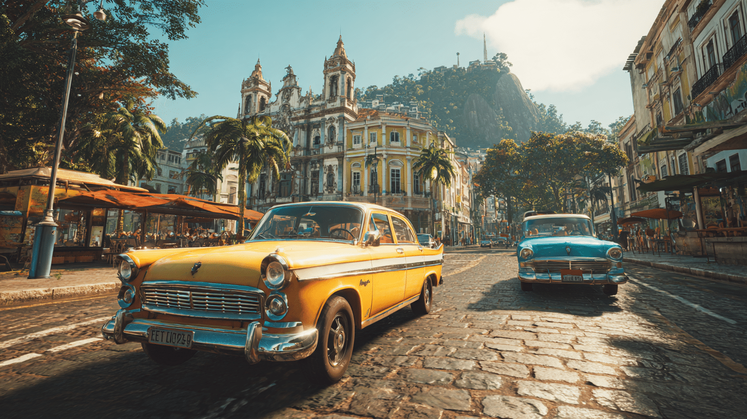 Photorealistic travel scene illustrating is it safe to travel to brazil — Is It Safe to Travel to Brazil? 7 Essential Safety Tips