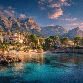 Photorealistic travel scene illustrating Mallorca Love Island villa packing list — Mallorca Love Island Villa Packing List: 7 Smart Picks