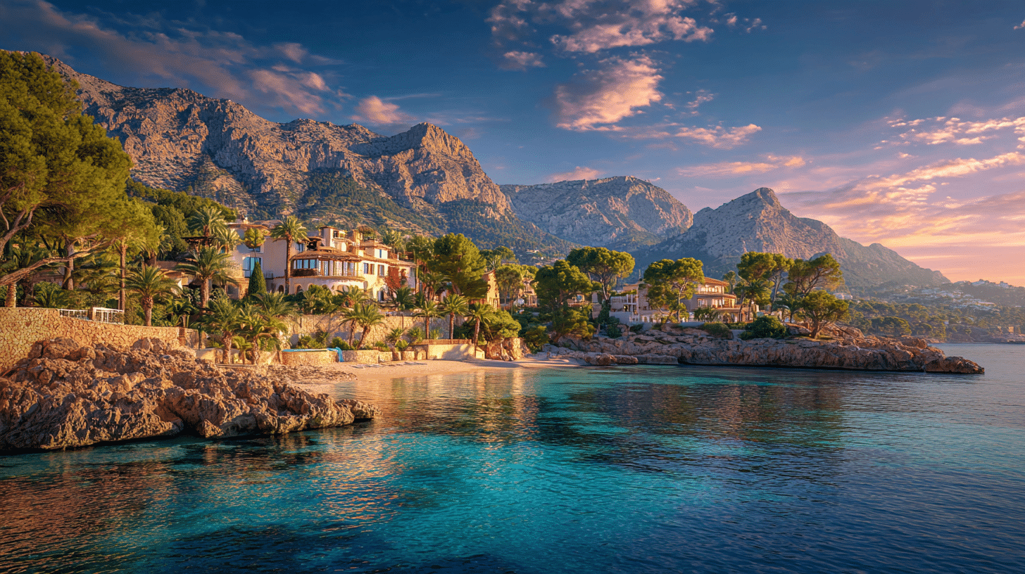 Photorealistic travel scene illustrating Mallorca Love Island villa packing list — Mallorca Love Island Villa Packing List: 7 Smart Picks