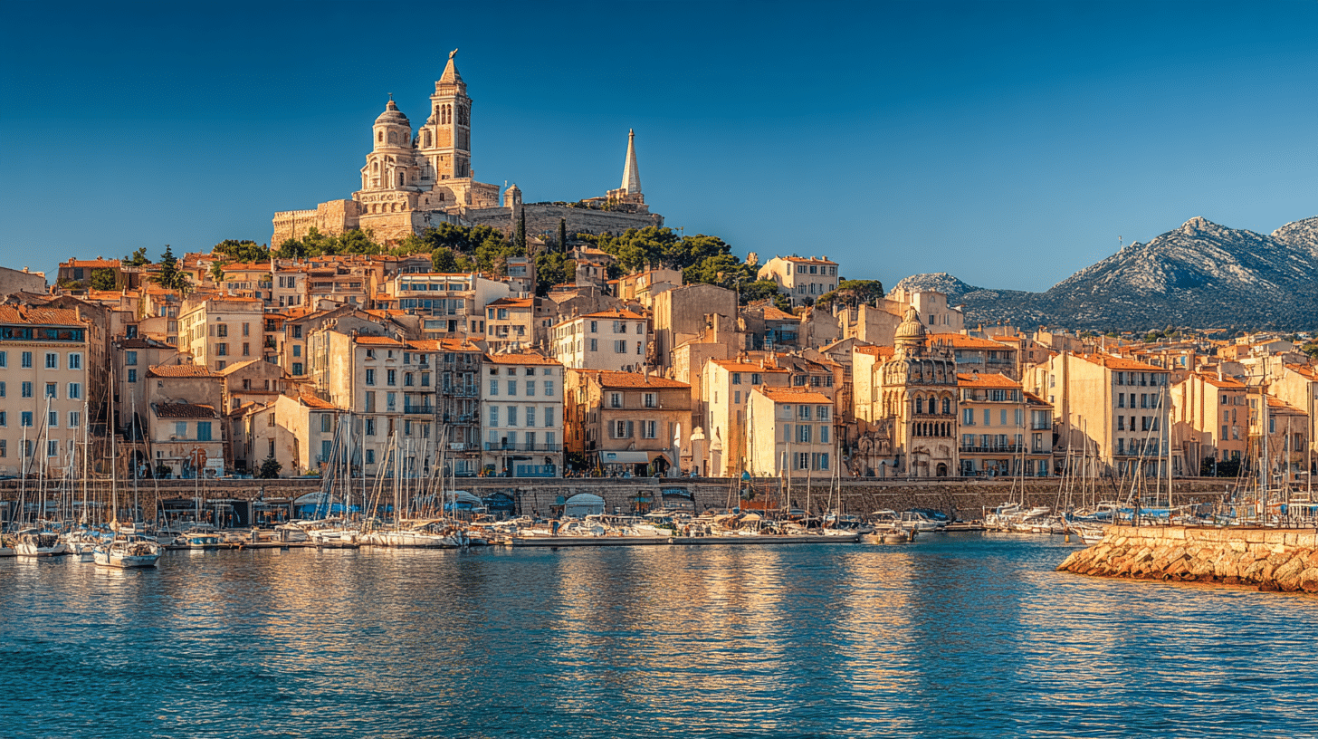 Photorealistic travel scene illustrating marsiglia france — Marsiglia France: 7 Stunning Must-See Highlights