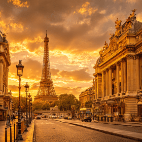 Photorealistic travel scene illustrating what time is it in paris france — What Time Is It in Paris France? 7 Essential Facts