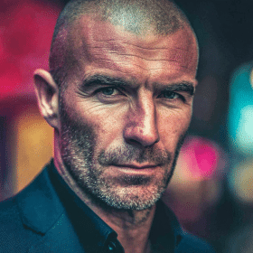 Photorealistic travel scene illustrating zidane france football — Zidane France Football: 7 Legendary Career Moments