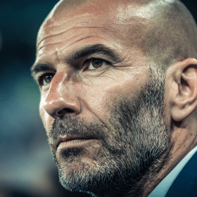 Photorealistic travel scene illustrating zidane france football — Zidane France Football: 7 Legendary Career Moments