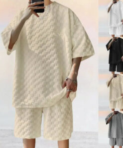 jacquard-plaid-loose-straight-casual-shorts-suit-0-around-the-world-in-a-rush-9165707