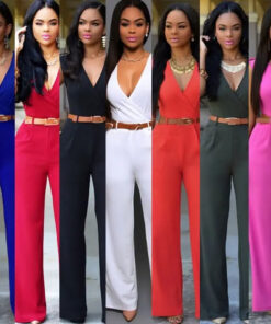 Women Fashion Jumpsuits Siamese Pants