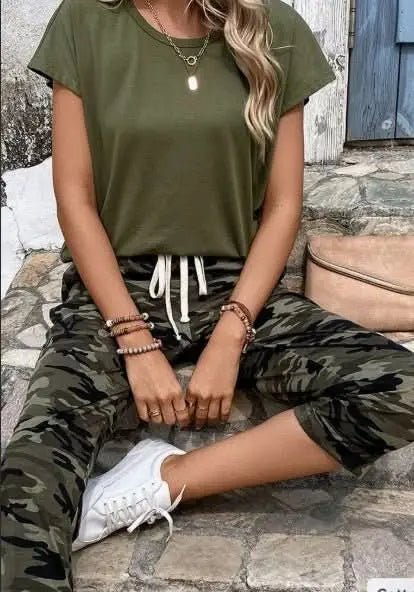 summer-solid-color-round-neck-short-sleeve-t-shirt-and-leopard-print-casual-pants-two-piece-set-for-women-4-around-the-world-in-a-rush-9360107